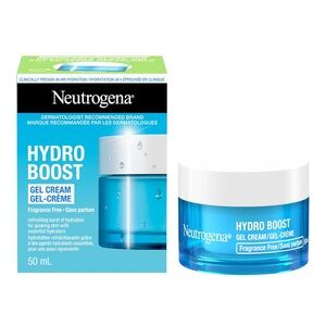NIB Neutrogena Hydro Boost Fragrance Free Face Moisturizer